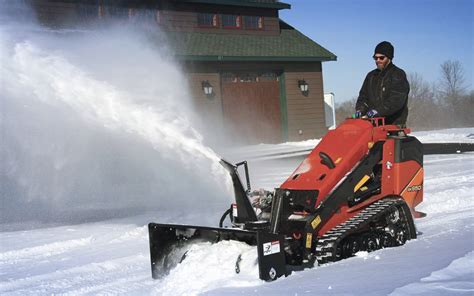 mini skid steer snowblower by case|mini skid steer snow plow.